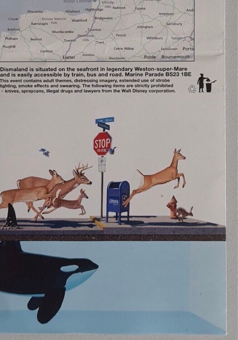 Banksy バンクシー Dismaland Bemusement 公式 ガイド - メルカリ