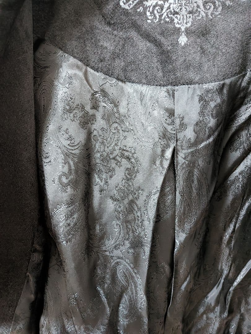 PUNK RAVE ダブルブレストジャケット 刺繍デザイン　裏地豪華　ゴスロリ