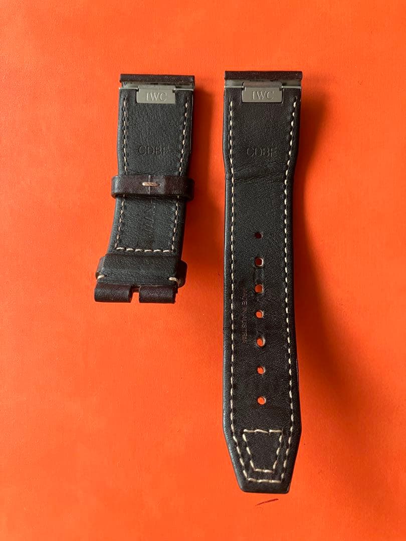 IWC EasX-CHANGE 純正ストラップ ブラウンレザー XS