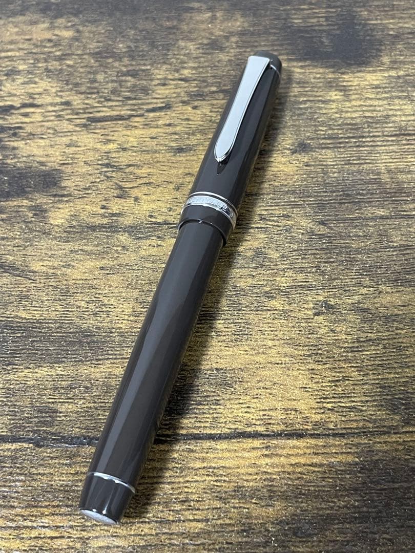 試筆のみ 山栗 カスタム ヘリテイジ 91 字幅F 万年筆 パイロット