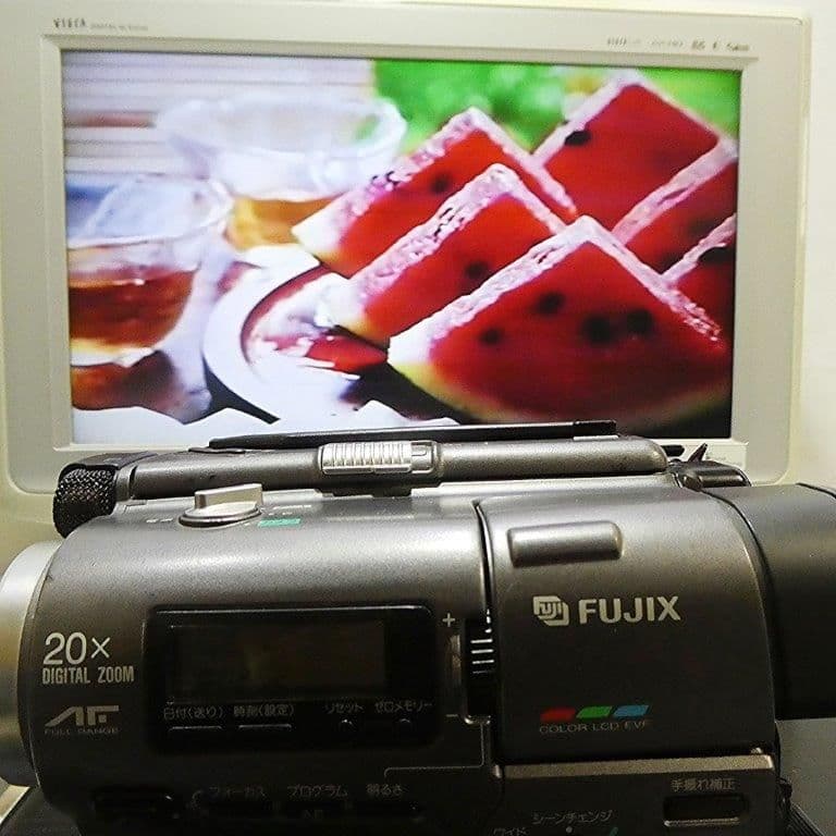 動作良好FUJIX FH20 VideoHi8ビデオカメラ DVDダビングに最適