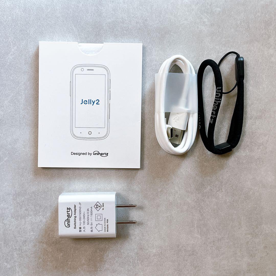 Unihertz Jelly2 付属品+携帯用バンドセット付き