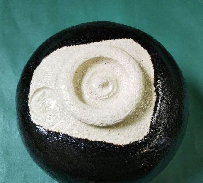 茶道具 黒茶碗 裏千家 鵬雲斎 千玄室 宗室 箱書 2代 小川 長楽