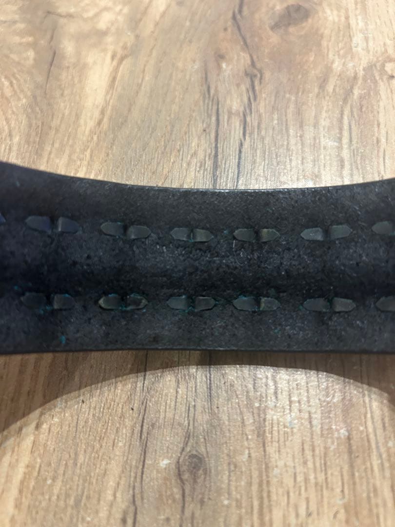 Number (N)ine 黒 レザーバングル　ユニセックス