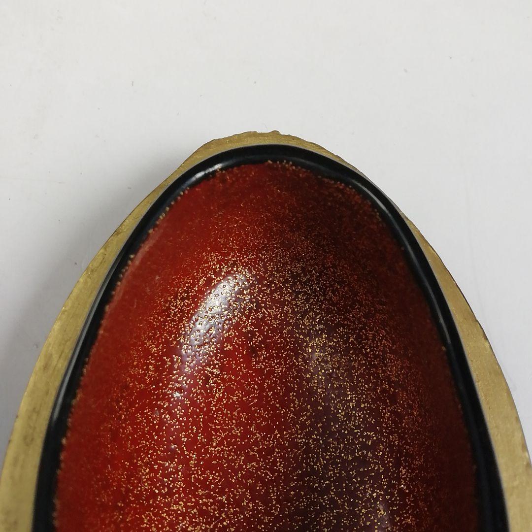 W15 香合 『茄子 香合』『塗師 楽堂 作』 共箱 茶道具