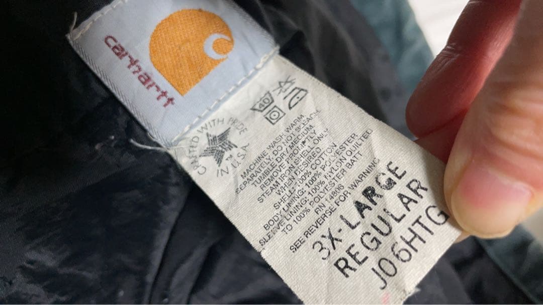 Carhartt フード付きジャケット ブルー