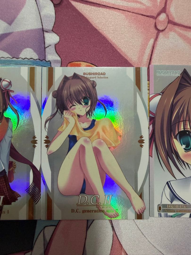 朝倉由夢　サイン入り　トレカセット