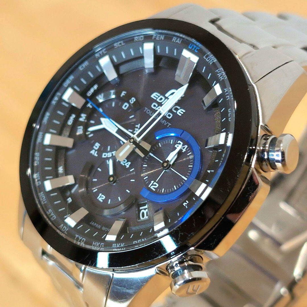 CASIO EDIFICE　EQW-T630J　ソーラー・電波時計