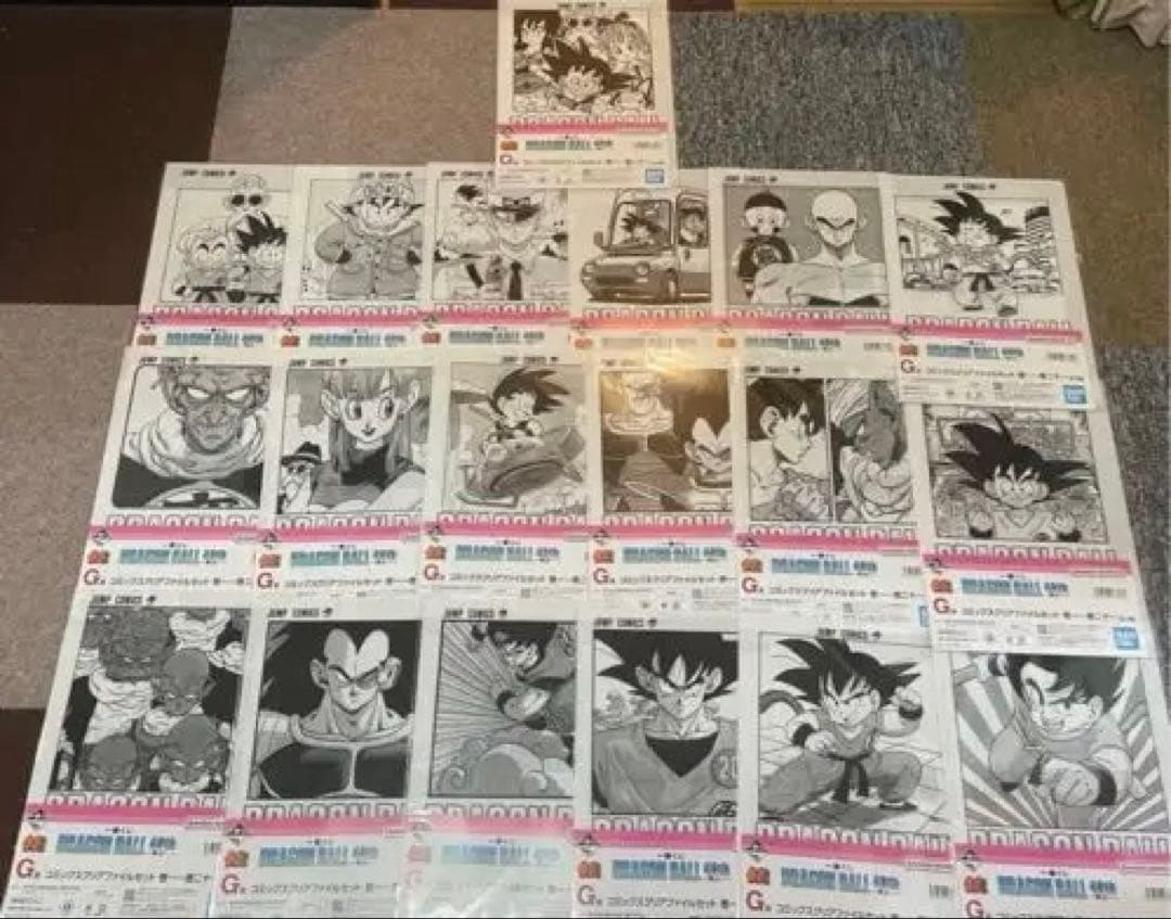 ドラゴンボール一番くじ76種セット 3つ欠品2、3枚目画像参照下さい