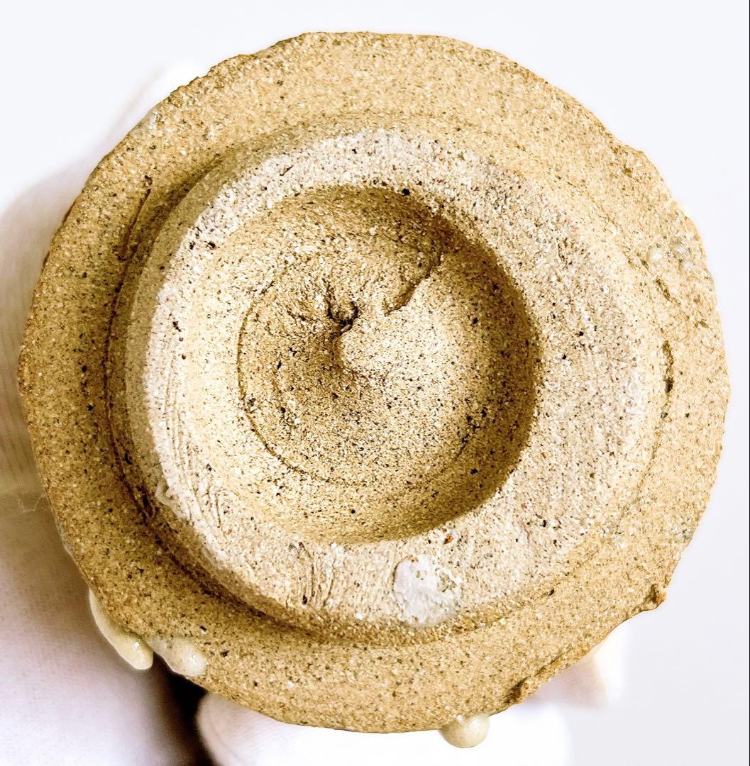 水谷渉　茶臼山白土湯呑　茶器　湯呑　酒器　ぐい呑　酒碗　新品未使用　本物保証