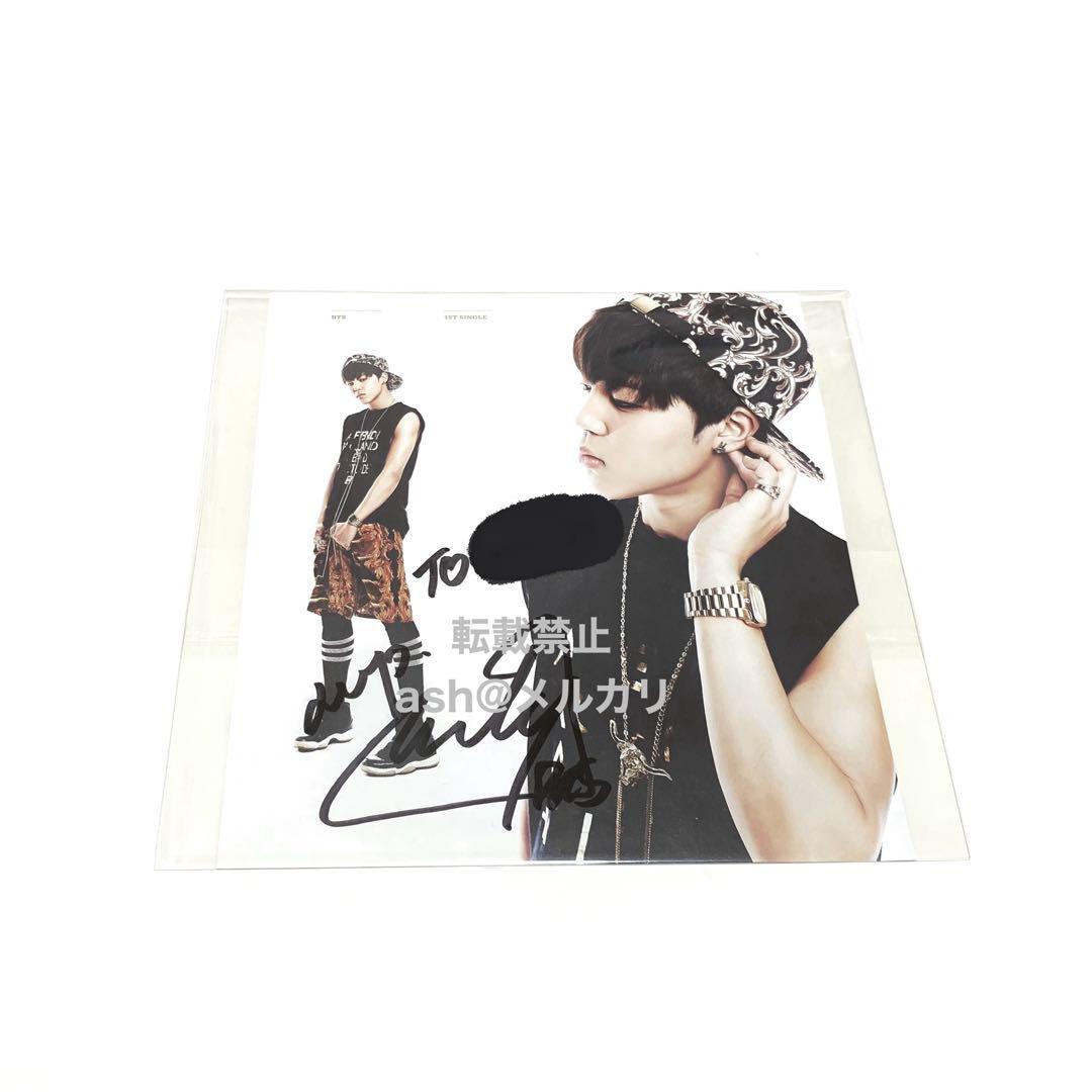 BTS ジミン V 直筆 サイン / 2 COOL 4 SKOOL