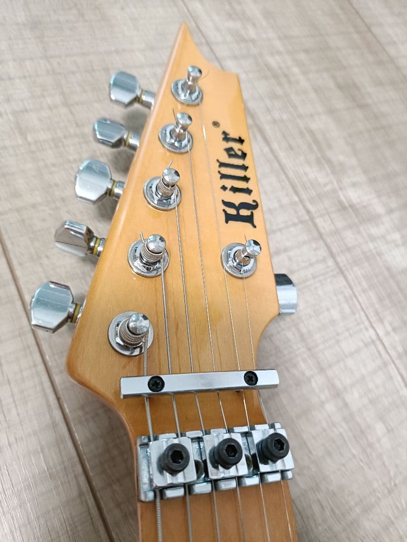 値下げ！Killerギターパイレーツ ヒッコリーブラウン ダンカンpu 高崎晃