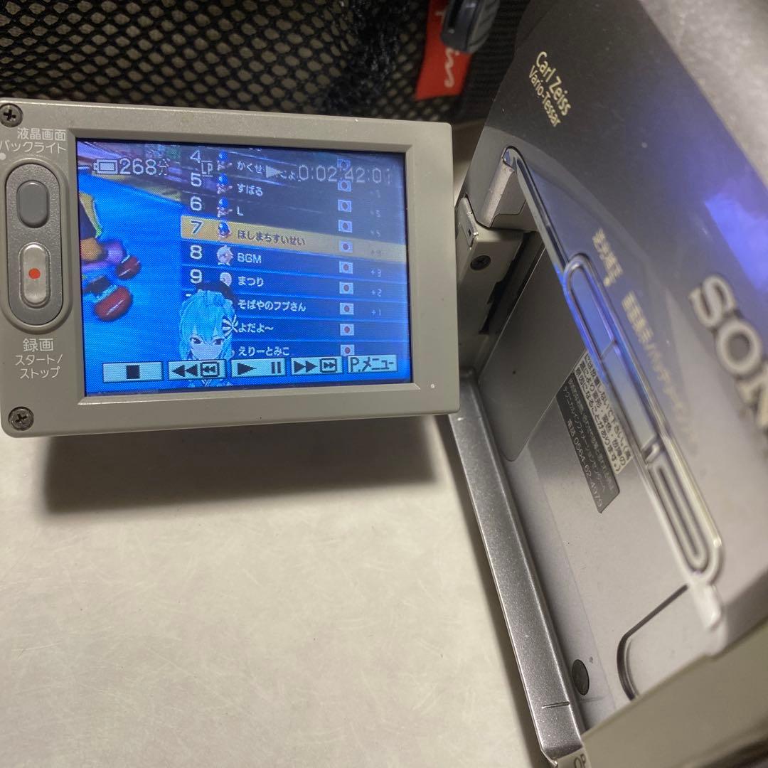 SONY miniDVビデオカメラ　DCR-HC40 ②