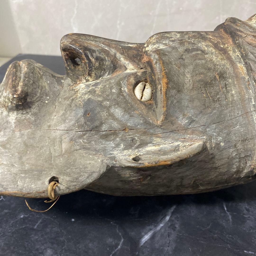 竹模様の漆塗り花台足取り外し可能