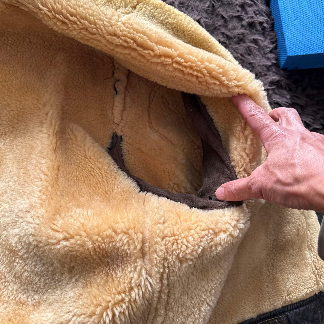 再評価3倍以上価値‼️お宝‼️フライトジャケット米国海軍仕様M445皮