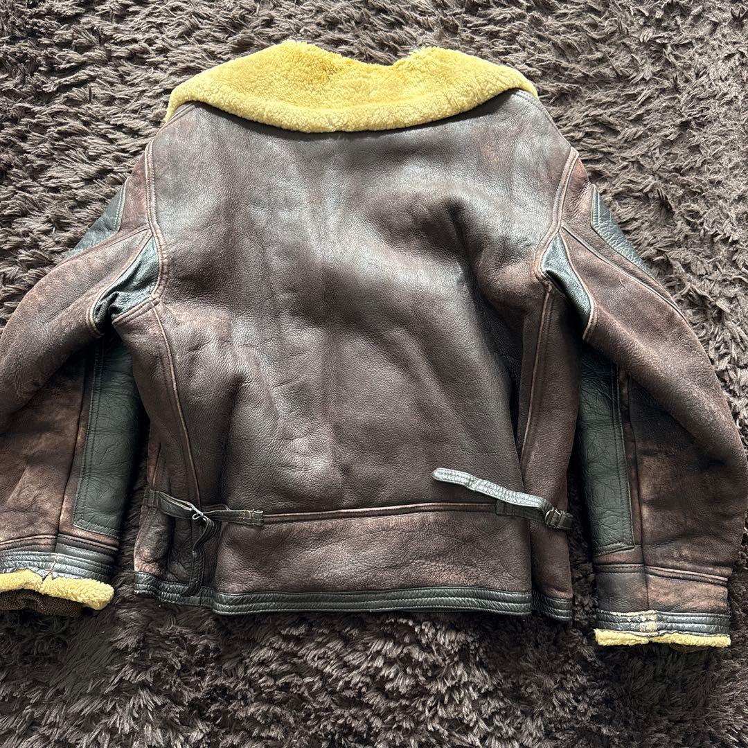 再評価3倍以上価値‼️お宝‼️フライトジャケット米国海軍仕様M445皮