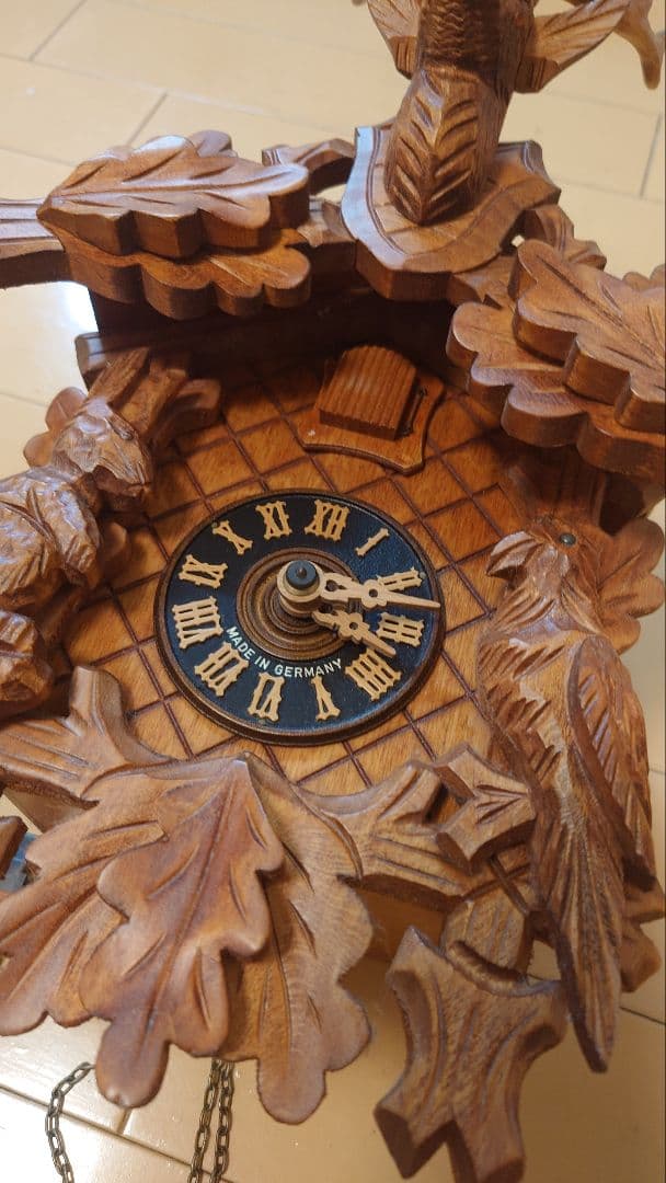 木製 鳩時計 ドイツ製