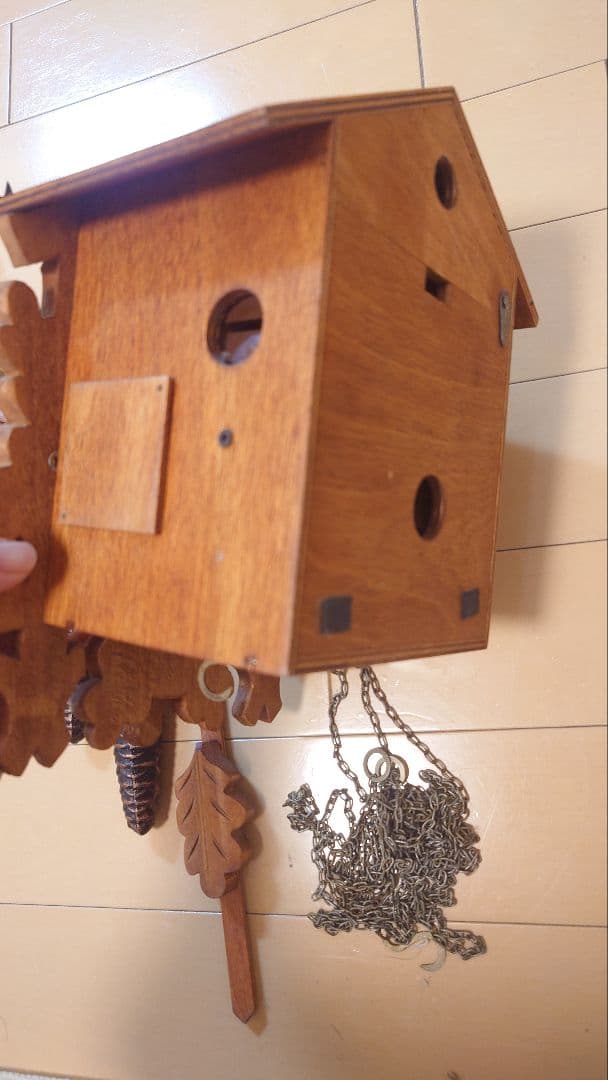 木製 鳩時計 ドイツ製