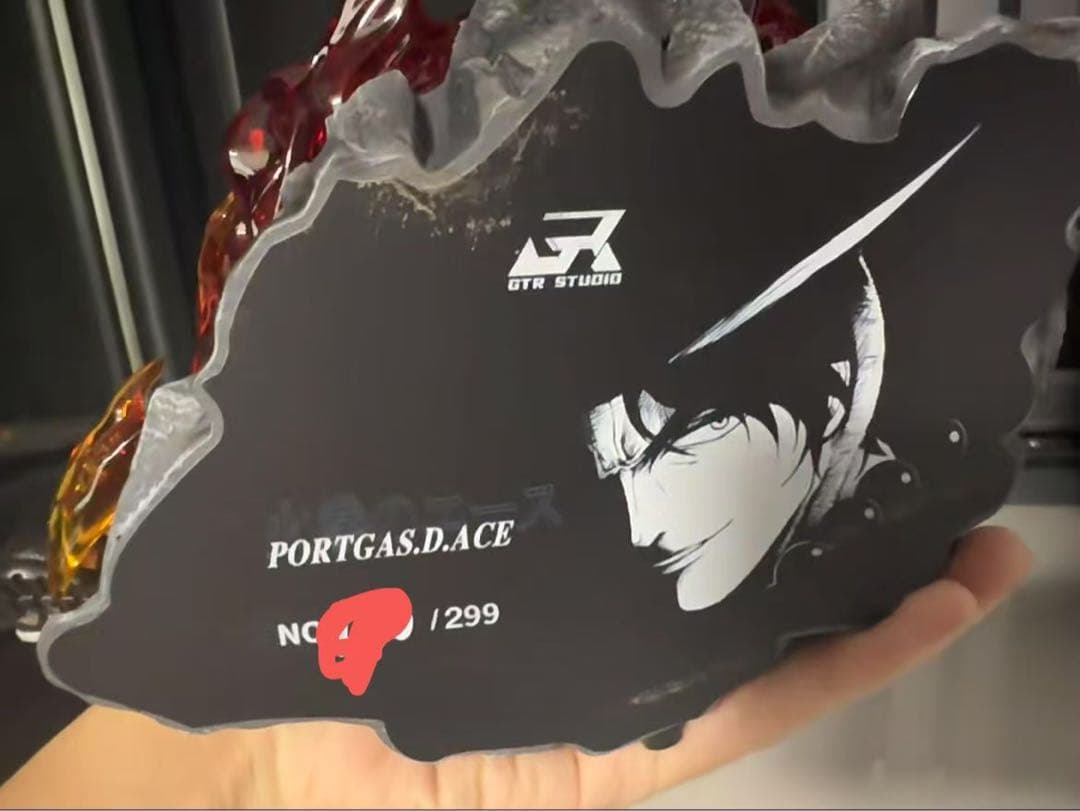 ワンピース 火拳のエース ガレージキット ガレキ スタチューX⑩