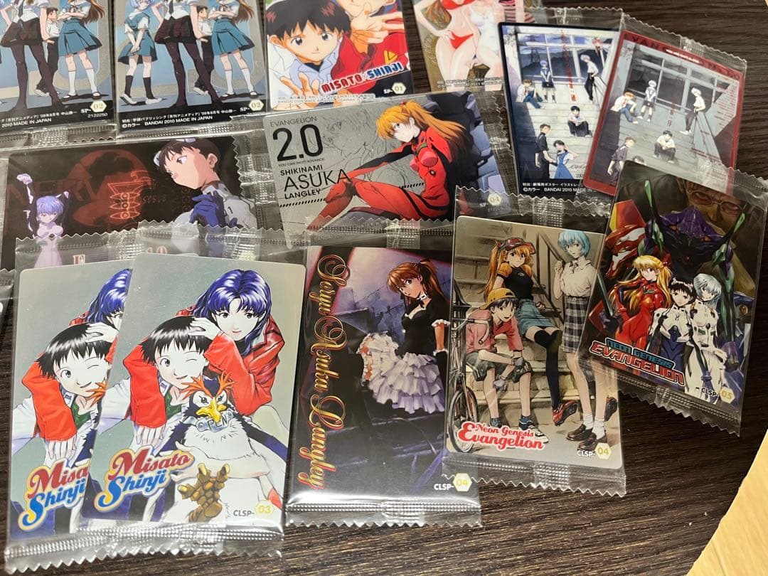 【最安値】新世紀エヴァンゲリオン ウエハース カード180枚以上