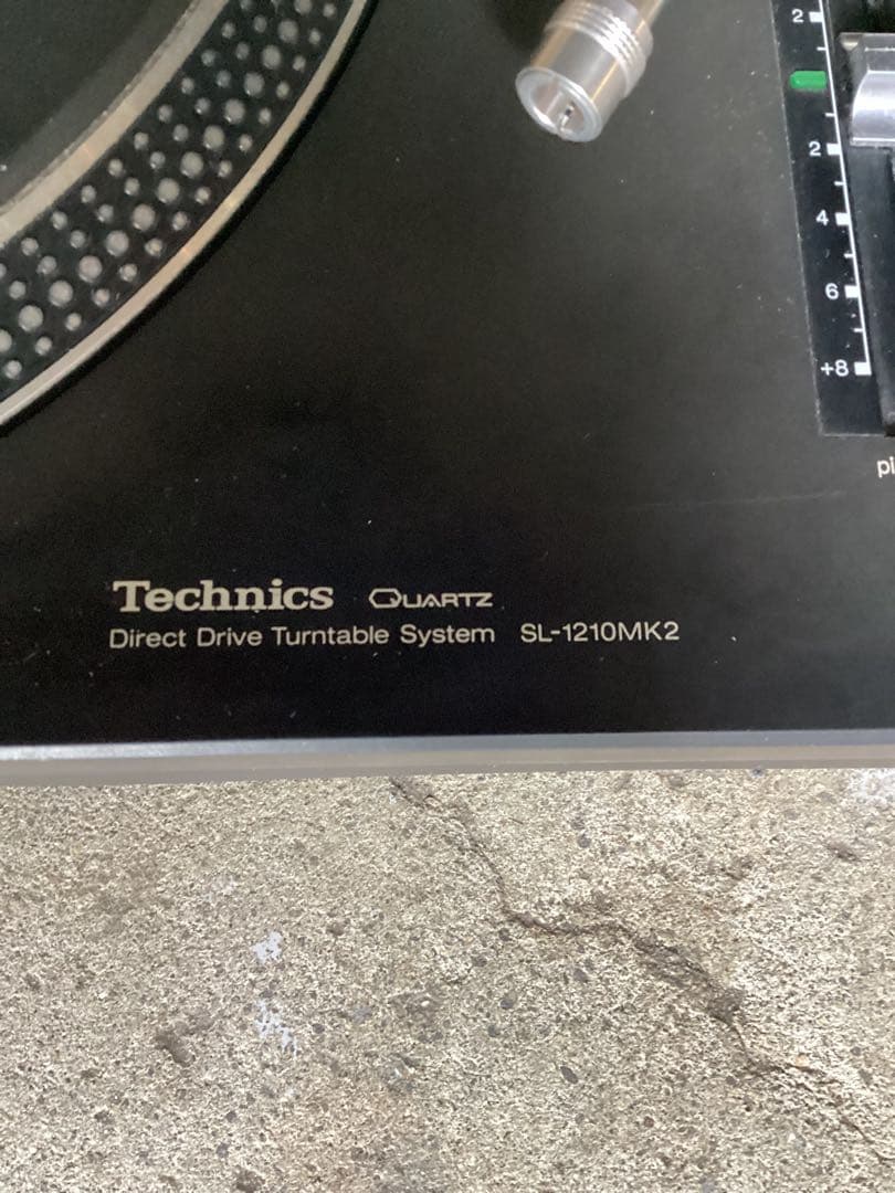 完全ジャンク Technics SL-1210MK2 ターンテーブル