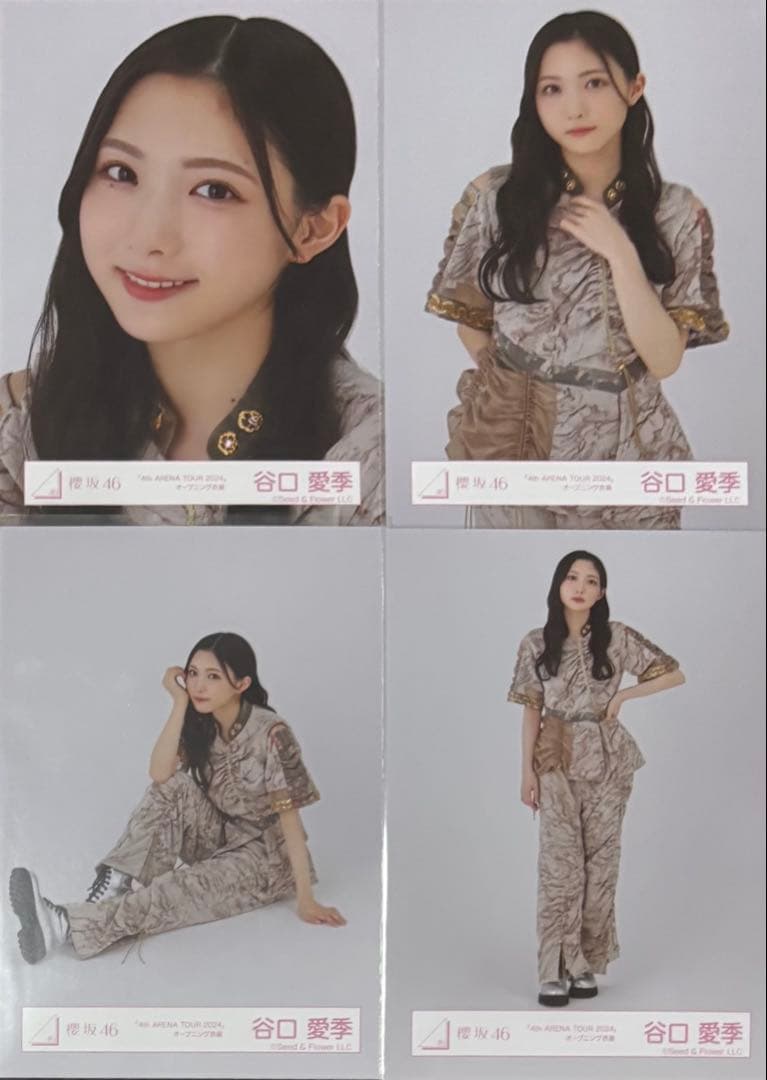 ハ*ン様 櫻坂46 谷口愛季4thアニラライブ衣装直筆生写真