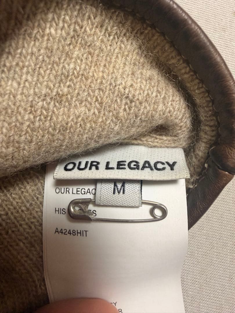 OUR LEGACY 24AW HIS GLOVES レザー BROWNサイズM