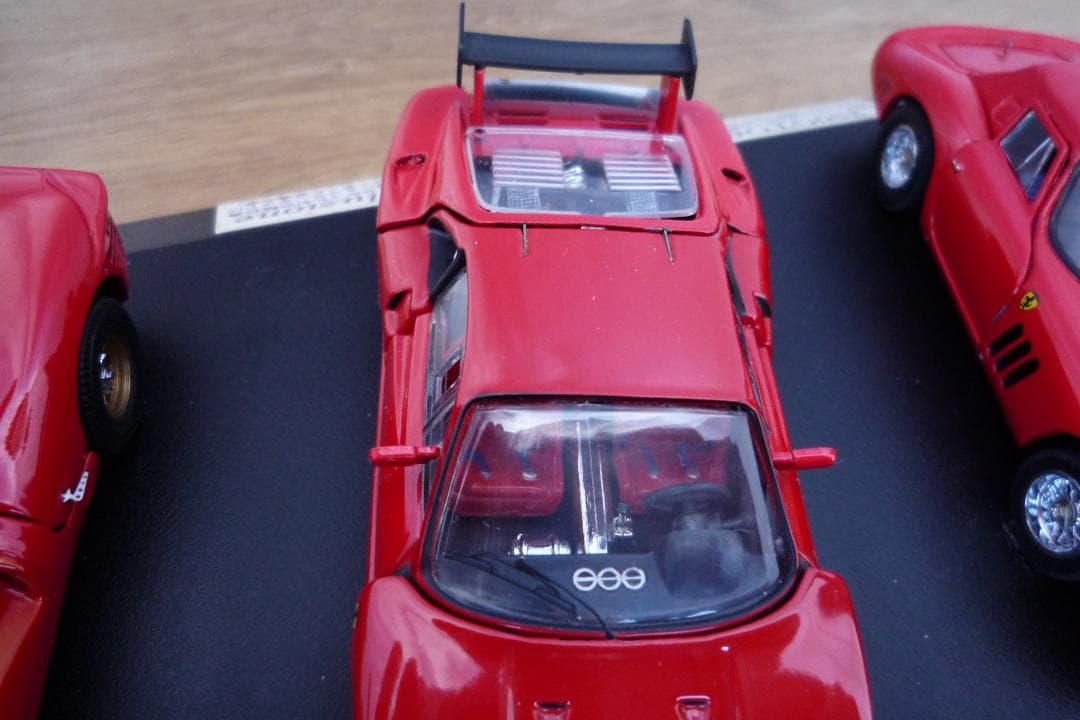 京商 1/43 Ferrari 250GTO 64&GTO Evo&330 P4