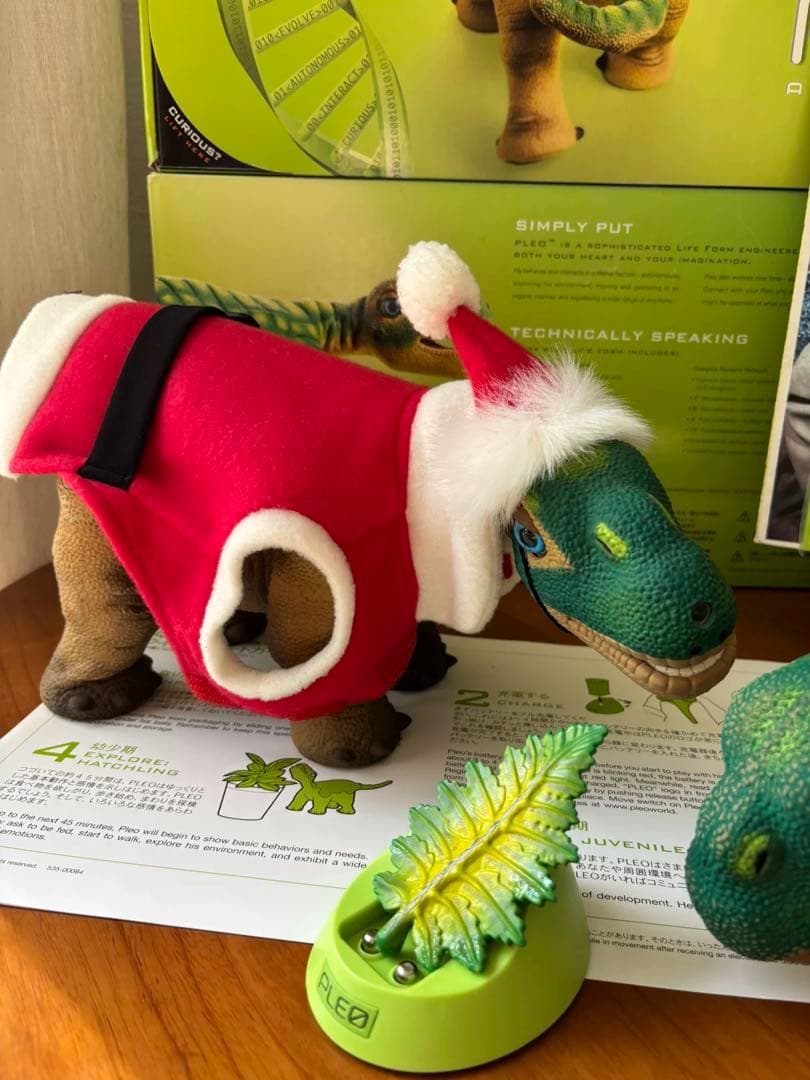 PLEO 恐竜ロボット 自動動作