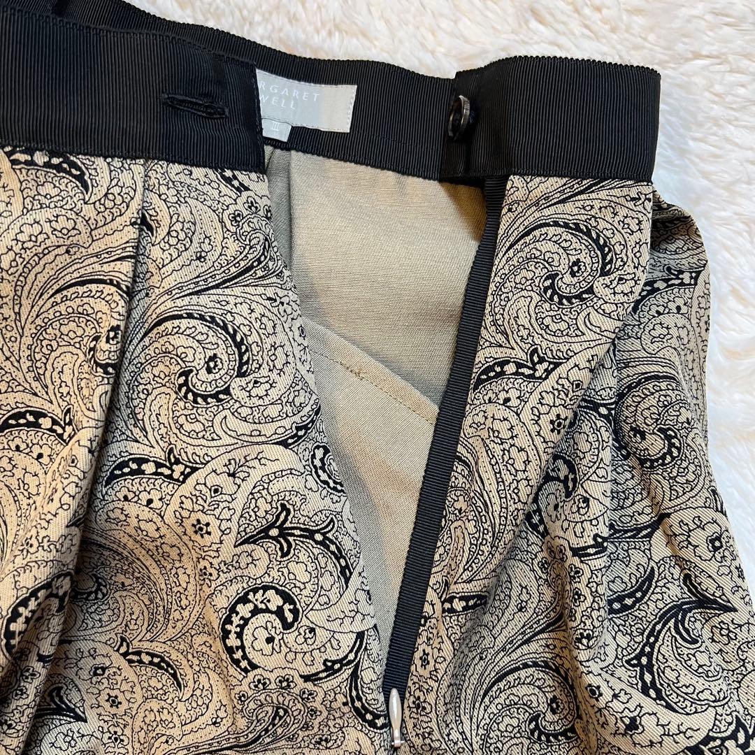 希少✨ 美品 マーガレットハウエル ペイズリースカート Ⅲ