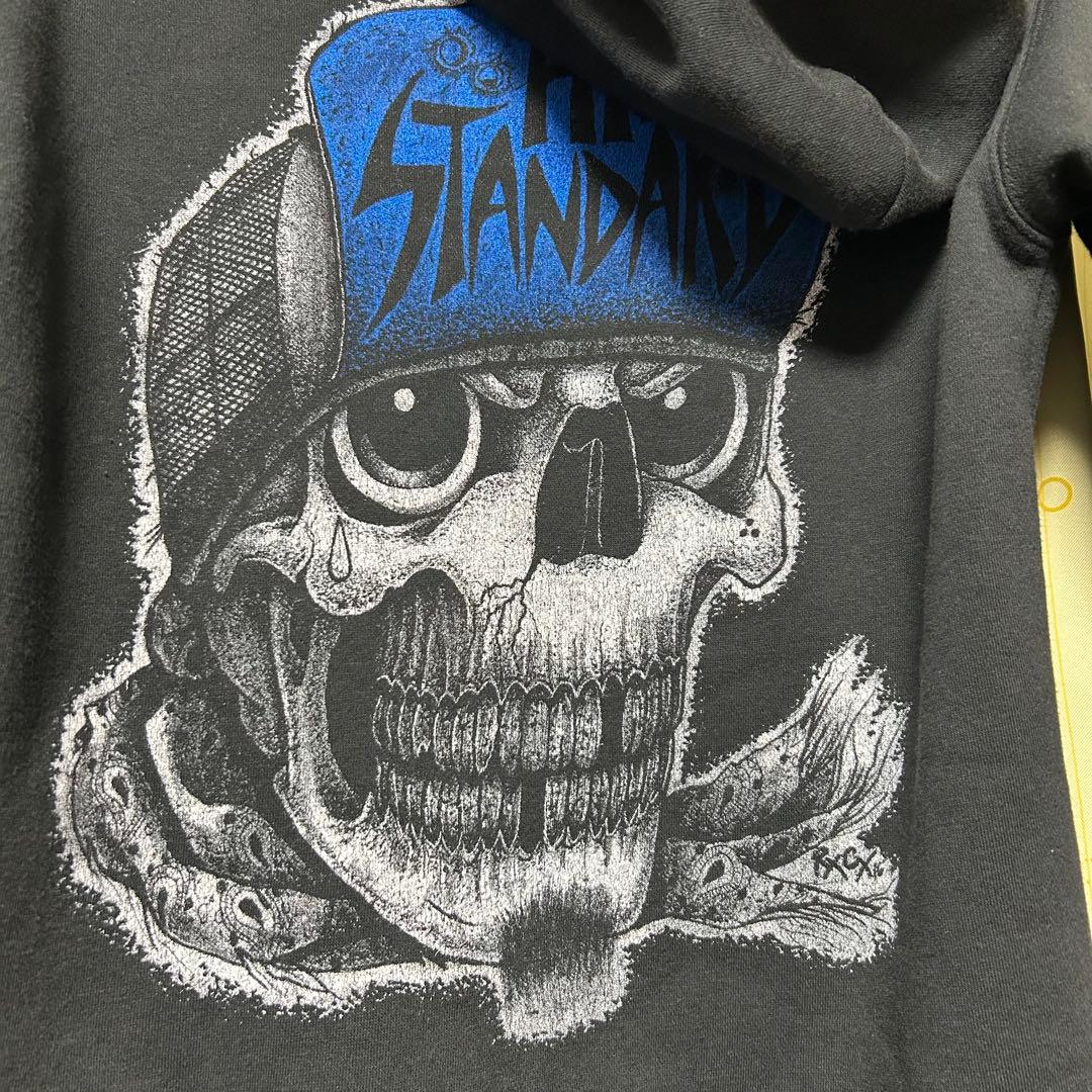 Hi-STANDARD スカルデザイン パーカー Mサイズ - メルカリ