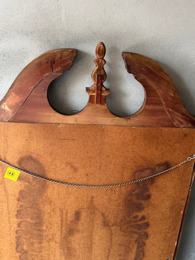 ヴィンテージ　ミラー　米軍基地　アンティーク　姿見　鏡