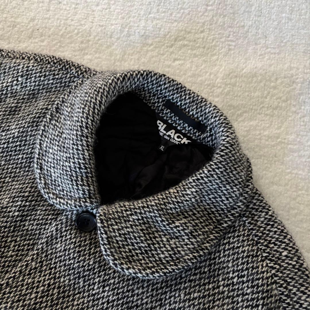 【極美品・タグ付き】BLACK COMME des GARÇONS グレーコート