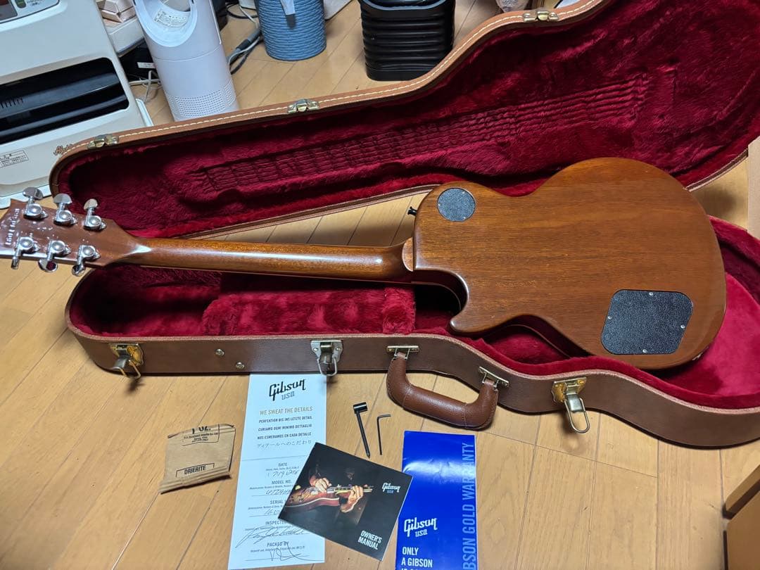 Gibson レスポール トラディショナル 2016 グローバーペグ交換