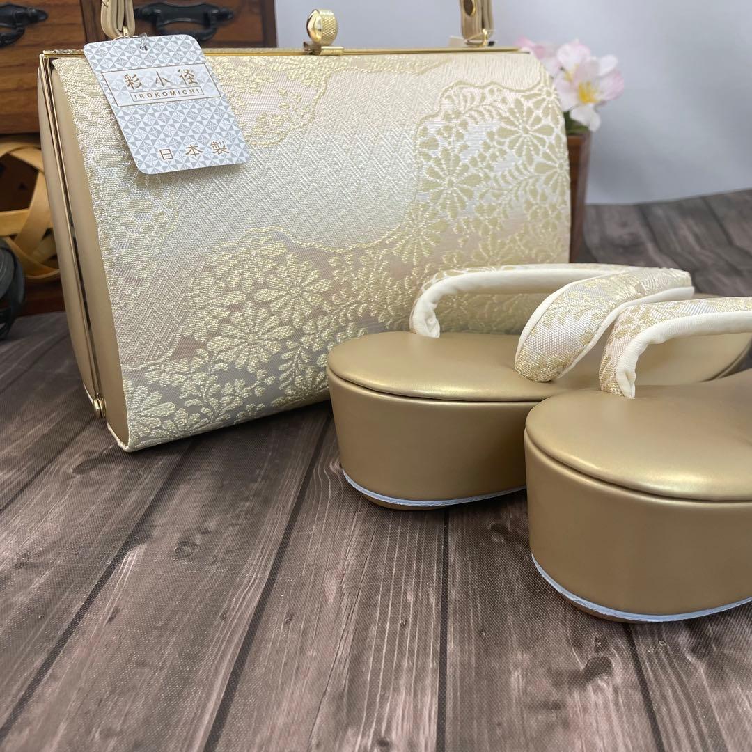 yun 様☆2008✨振袖や訪問着に✨ 有名ブランド 『彩小径』草履バッグ新品