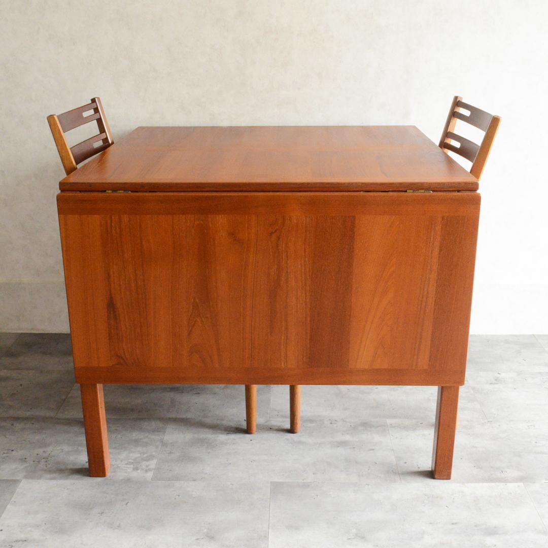 デンマーク 北欧ヴィンテージ バタフライ　エクステンション　ダイニングテーブル