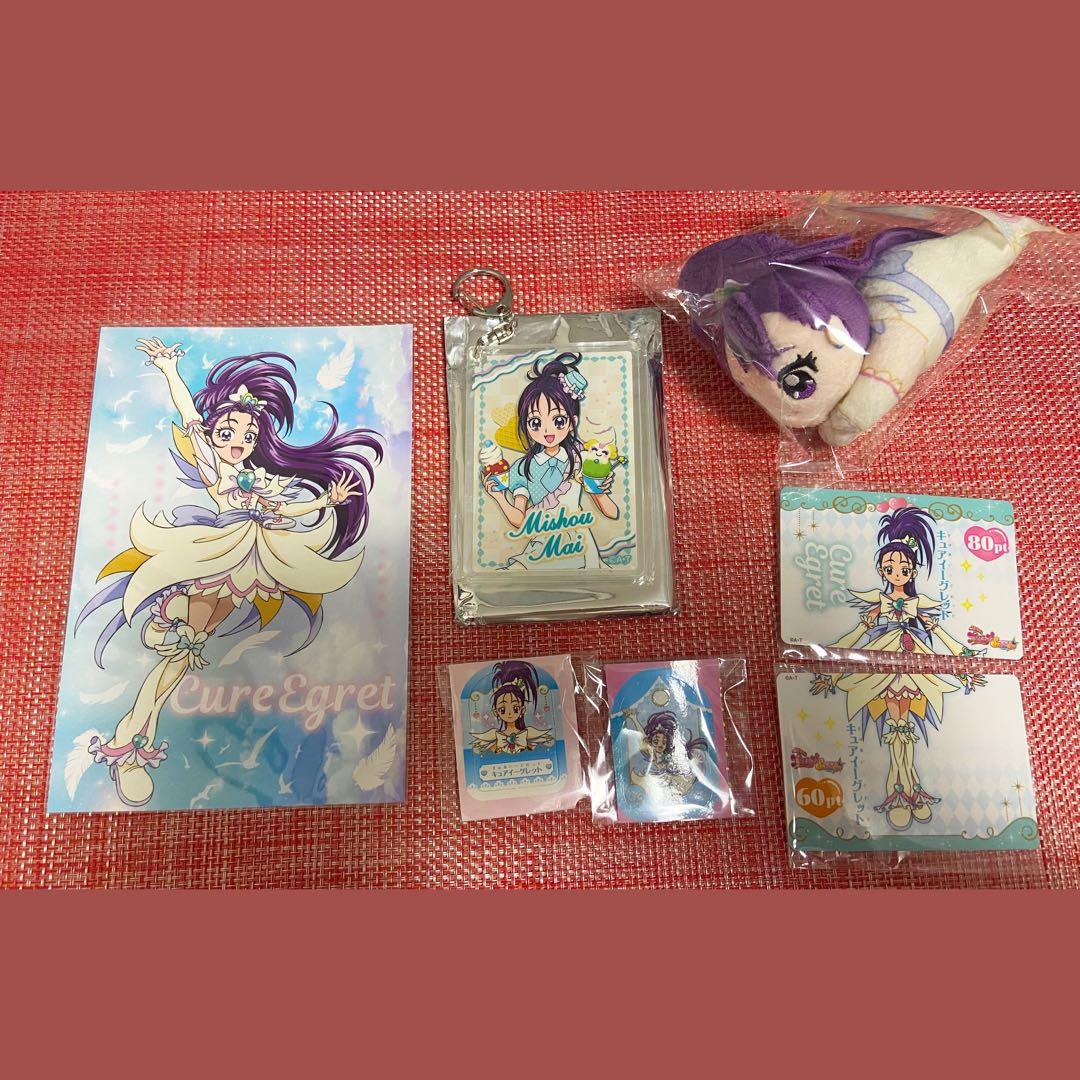 キュアイーグレット 美翔舞 はぐキャラ ポストカード アクリル