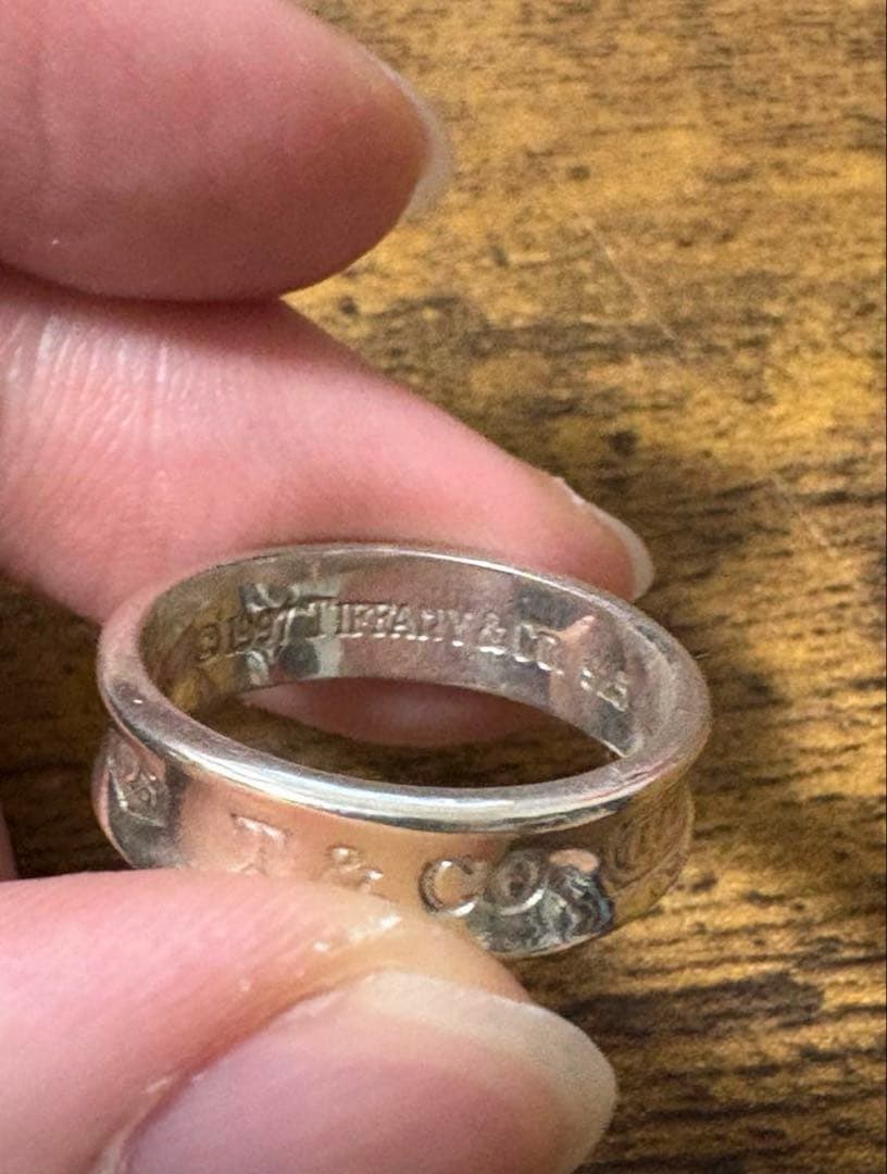 Tiffany&Co. ナローリング　21〜22号