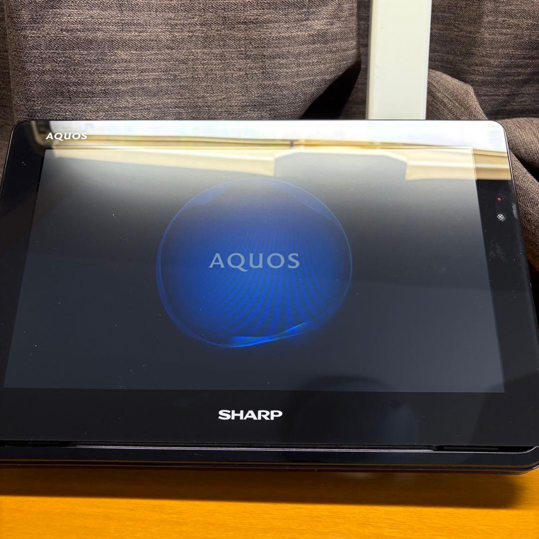 中古品】シャープ ポータブル液晶テレビ AQUOS ブラック 2T-C12AF