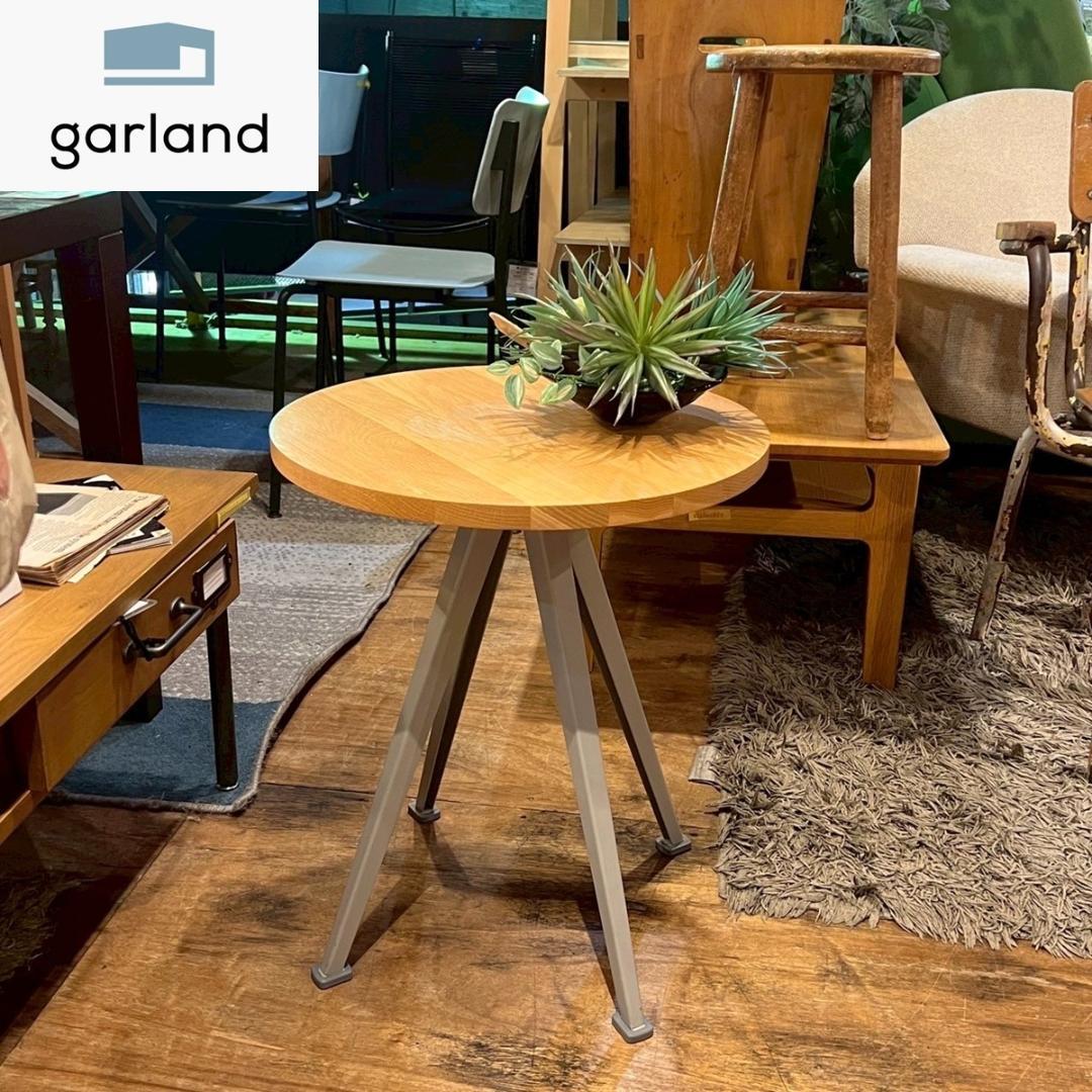 マルニ木工 サイドテーブル カフェテーブル 昭和レトロ 猫足①