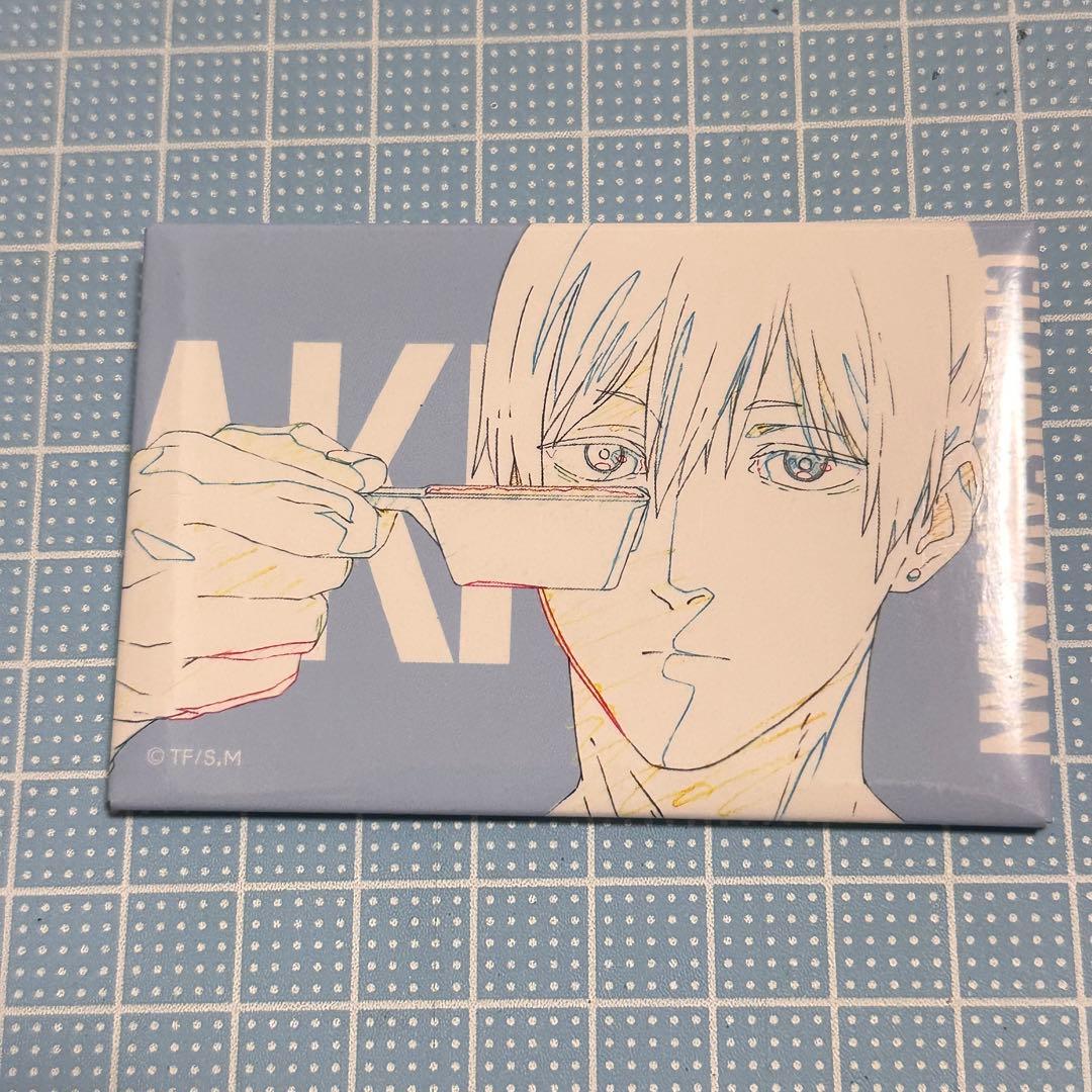 チェンソーマン 早川アキ チェンソーマン展 原画スクエア缶バッジ