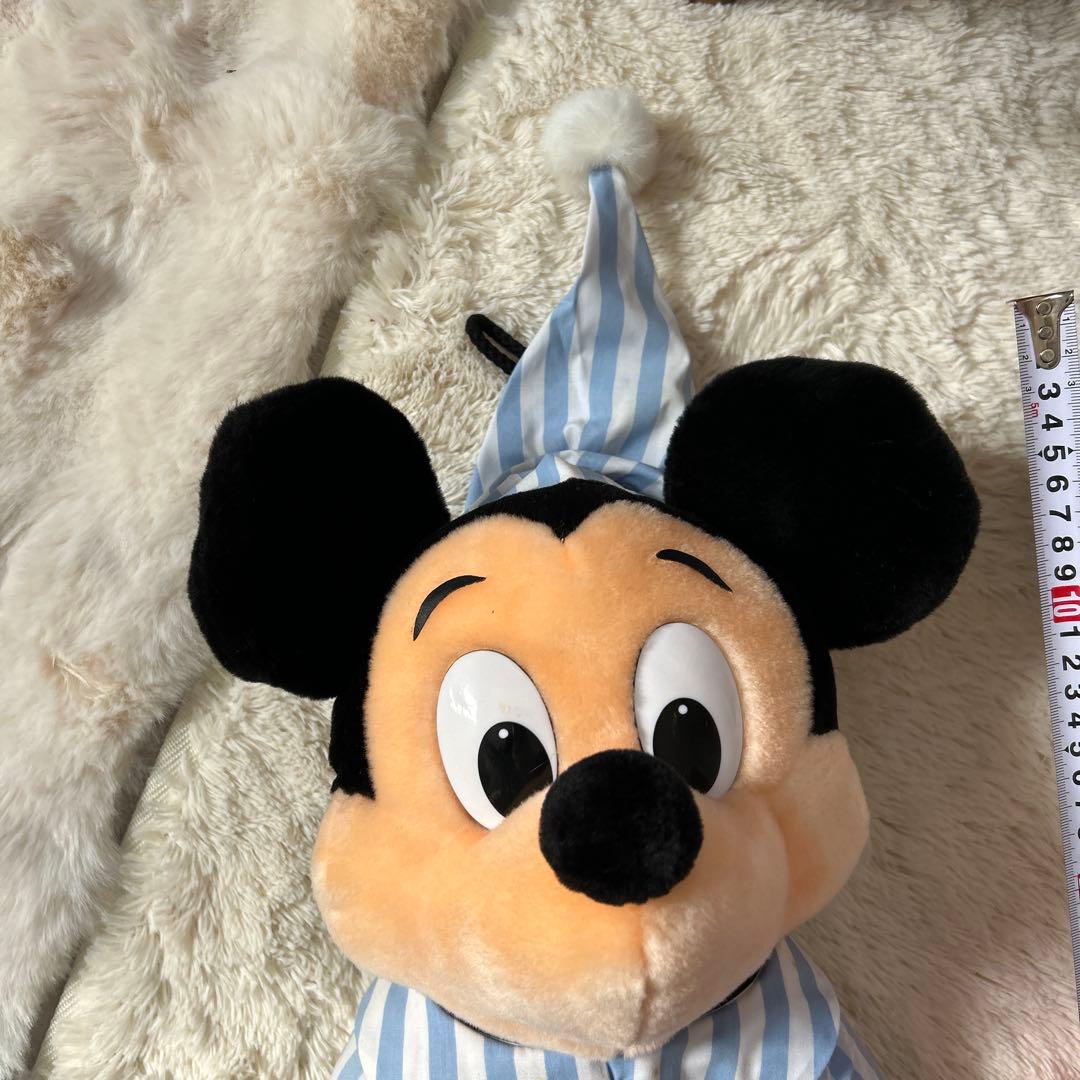 ミッキーマウス ぬいぐるみ パジャマ入れ　昭和　オールドディズニー　アンティーク