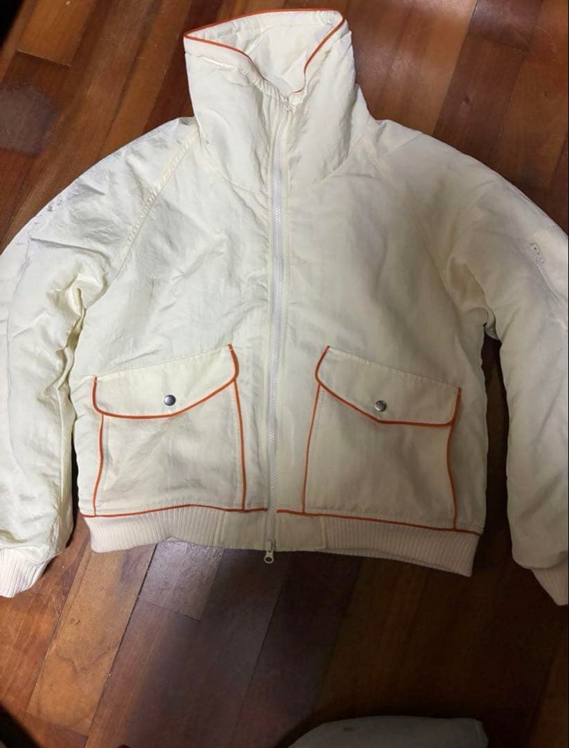 a2oパイピングバギーブルゾン