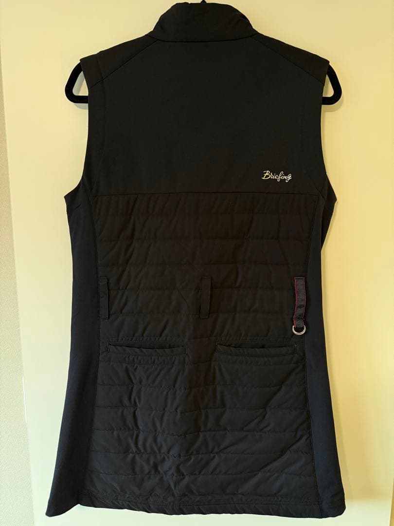 美品　　Briefing ブラック ベスト レディース