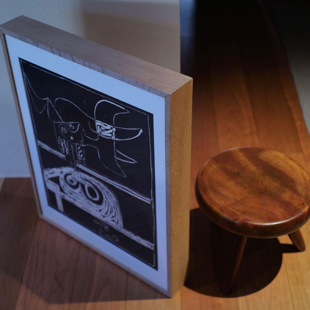 ル・コルビジェ 1957年オリジナル リトグラフ エディション90/125 版画