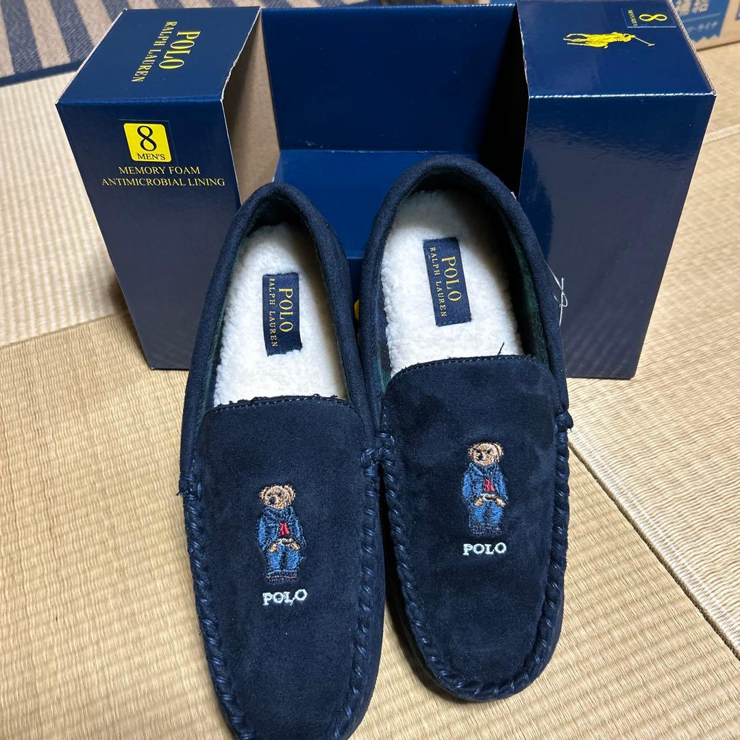 Polo Ralph Lauren モカシン ネイビー