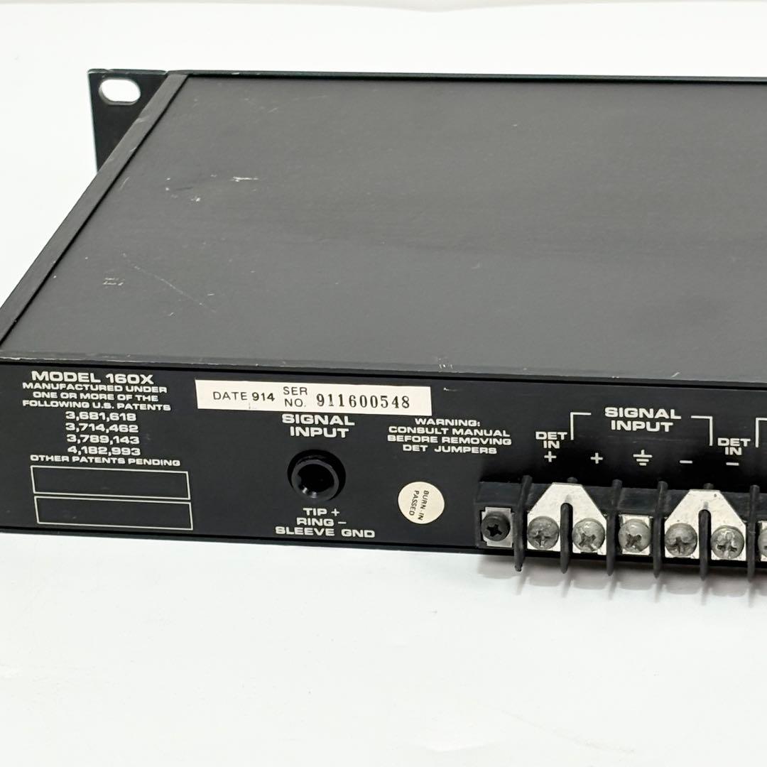 dbx 160X コンプレッサー/リミッター ラック 1U 音圧調整