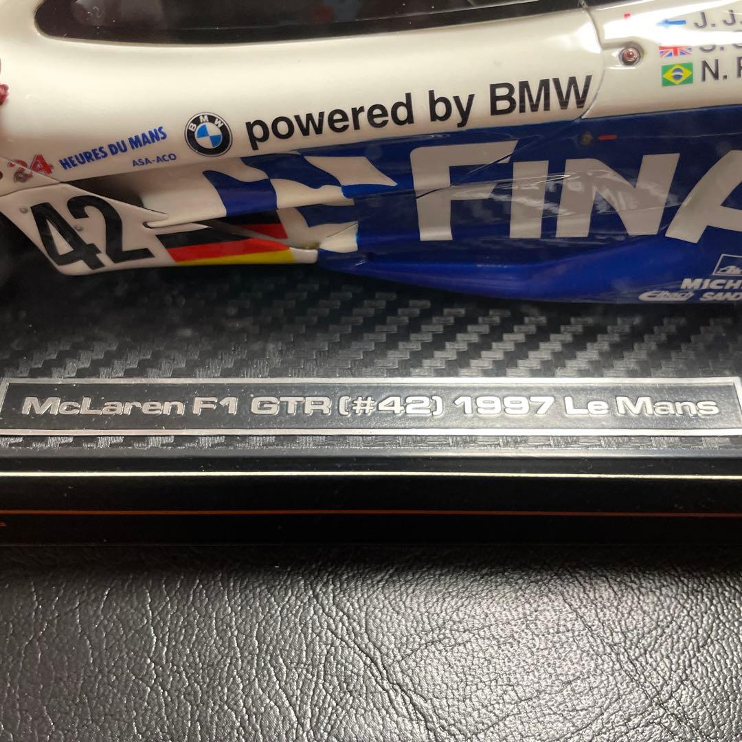ミニカー HPI 1/18 McLaren F1 GTR No. #42