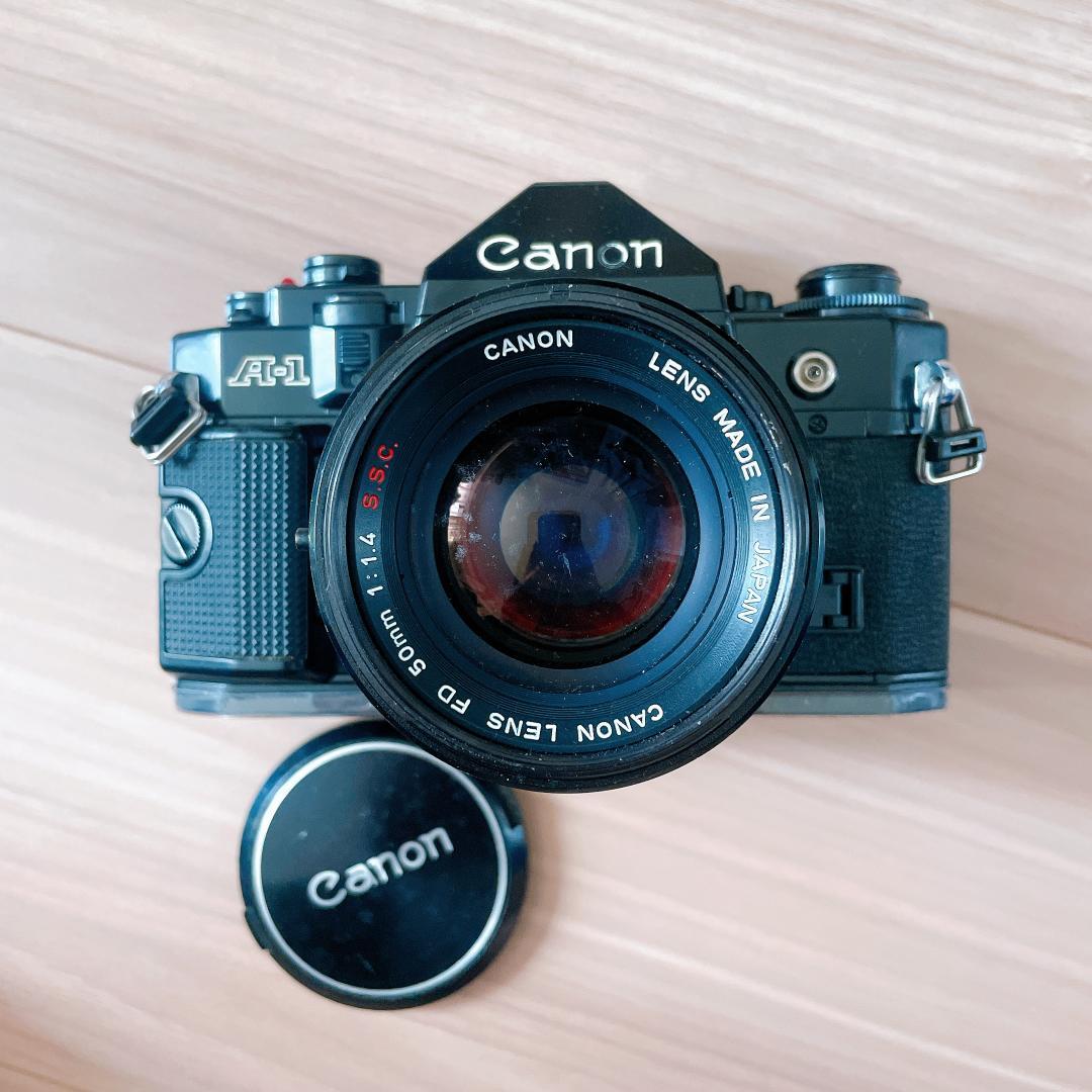 Canon A-1 50mm f1.4 S.S.C フィルムカメラ 現状品 - メルカリ