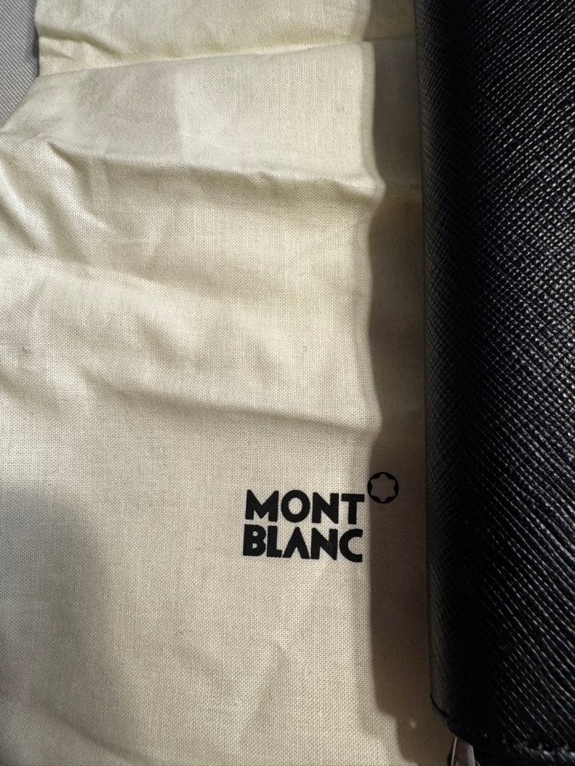モンブラン mont blanc ジップ式ペンポーチ サルトリアルレザー 5本用